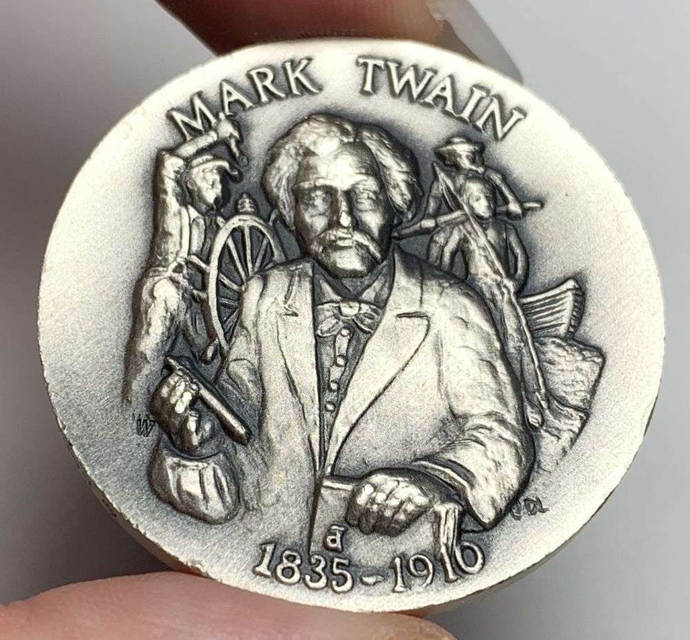 Vintage 1835-1910 Mark Twain Longines Symphonette Commemorative #858 1.180 ozt .999 Silver: This consignment, we hope to offer over time across our various Whatnot channels, with the best material featured in our Wednesday auctions. We hope to be done with this stuff by the beginning of 2027