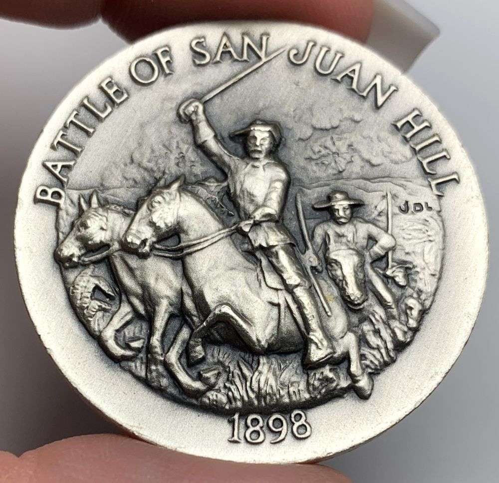 Vintage 1898 Battle of San Juan Hill Longines Symphonette Commemorative #858 1.115 ozt .999 Silver: This consignment, we hope to offer over time across our various Whatnot channels, with the best material featured in our Wednesday auctions. We hope to be done with this stuff by the beginning of 2027