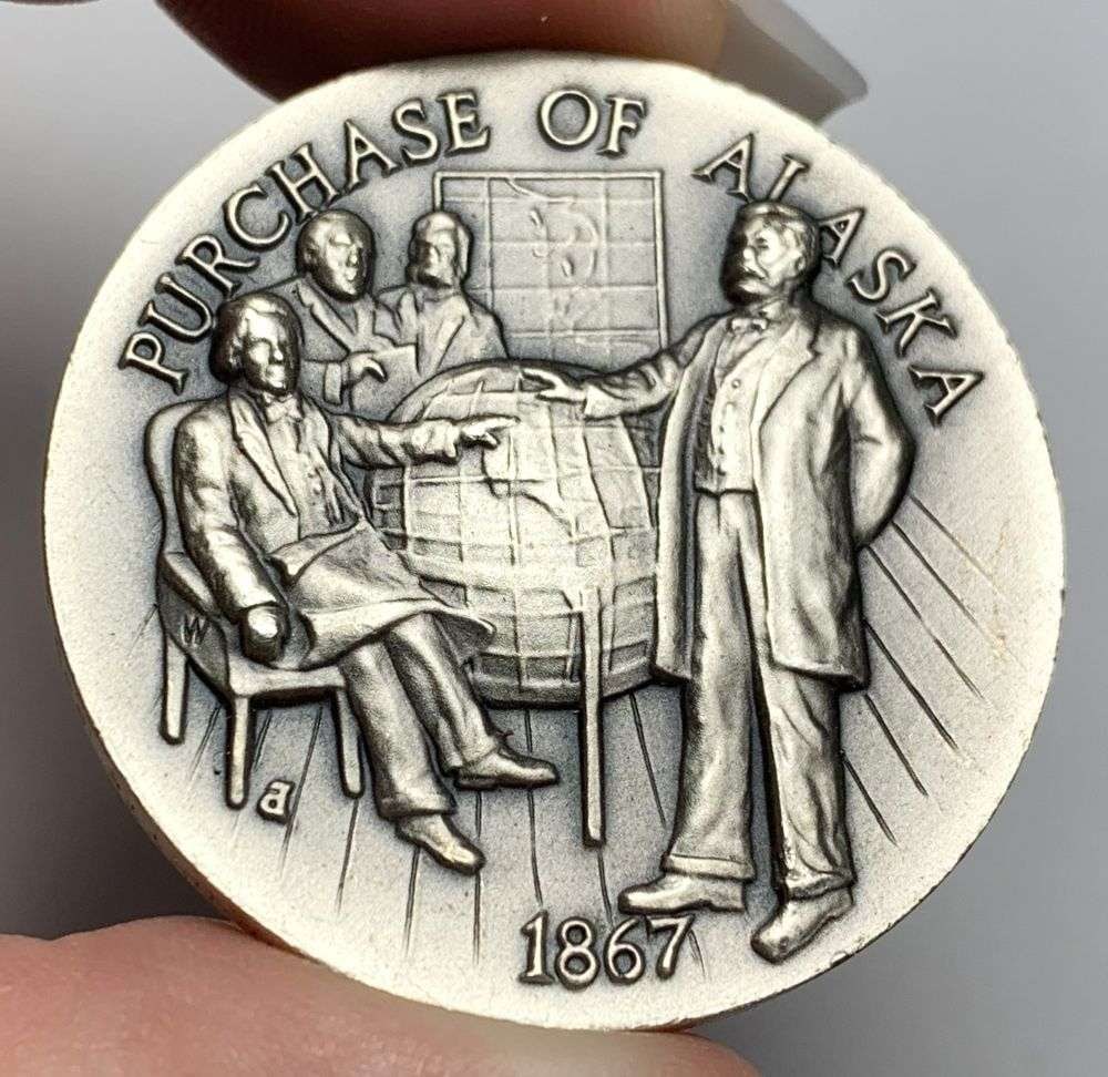 Vintage 1867 Purchase of Alaska Longines Symphonette Commemorative #859 1.150 ozt .999 Silver: This consignment, we hope to offer over time across our various Whatnot channels, with the best material featured in our Wednesday auctions. We hope to be done with this stuff by the beginning of 2027