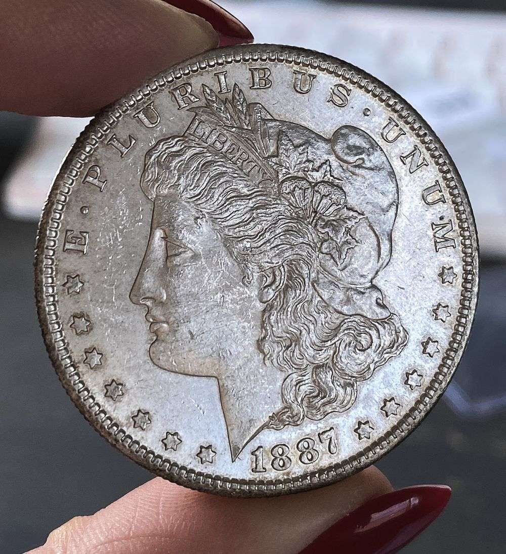 1887-S Morgan Silver Dollar MS64 PL (1 of 9)