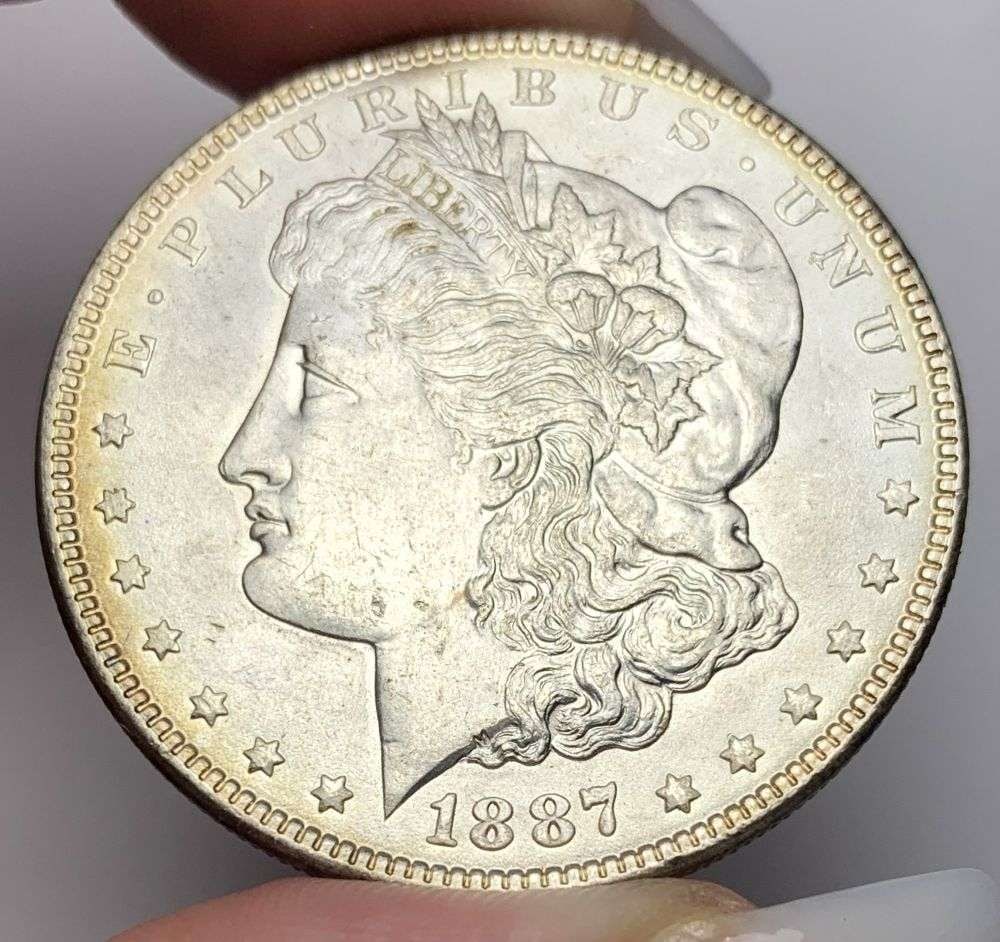 1887 Morgan Silver Dollar MS64 (1 of 2)