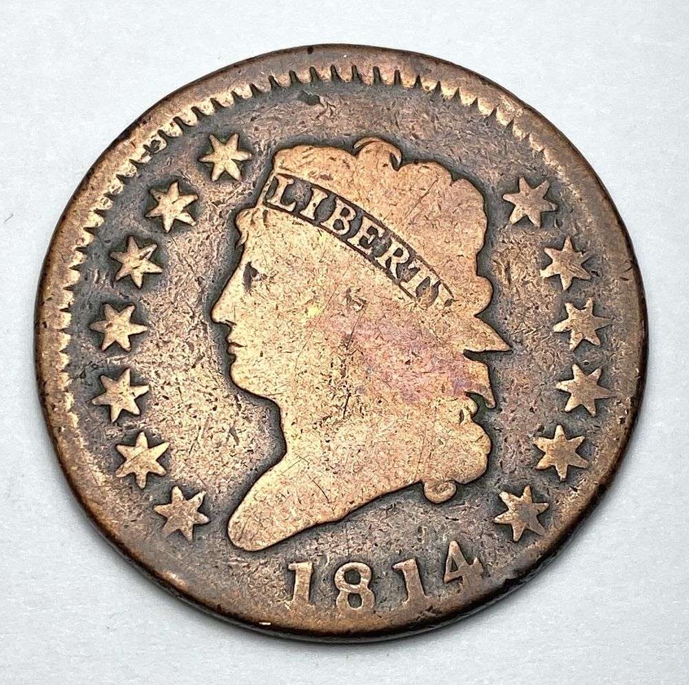 1814 Classic Head Cent VF Details (1 of 2)