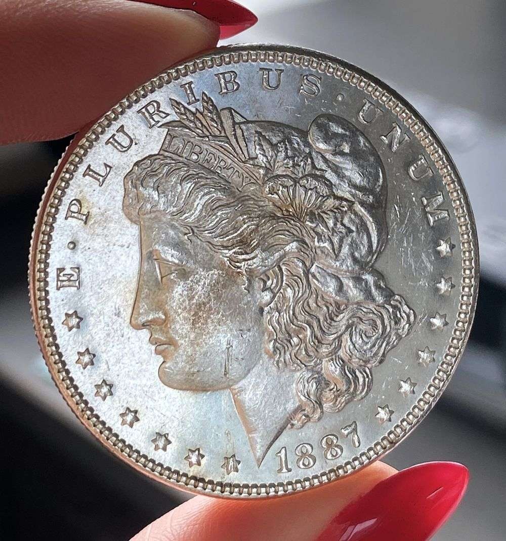 1887 Morgan Silver Dollar MS65 PL (1 of 2)