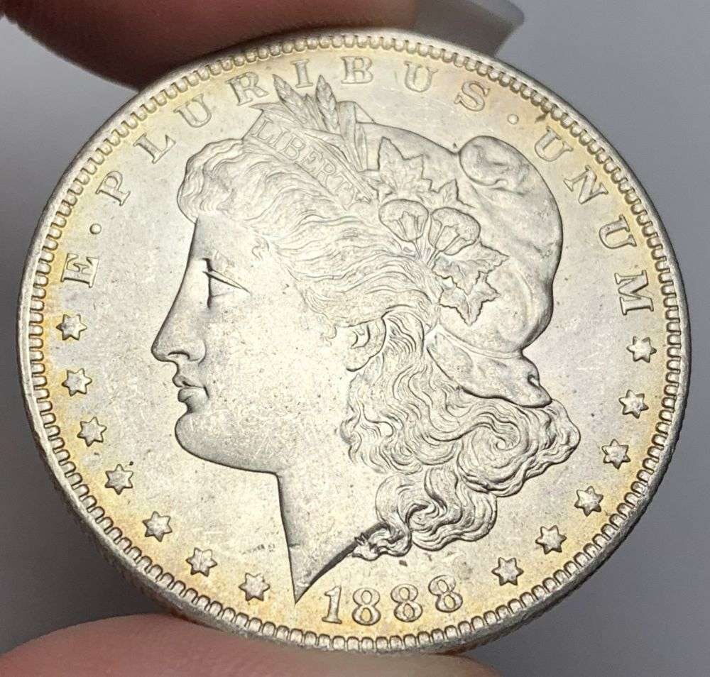 1888-O Morgan Silver Dollar MS65 (1 of 2)