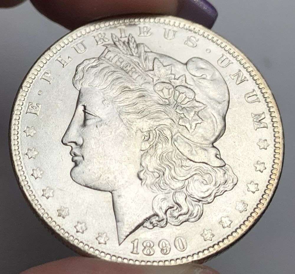 1890 Morgan Silver Dollar MS63 (1 of 3)