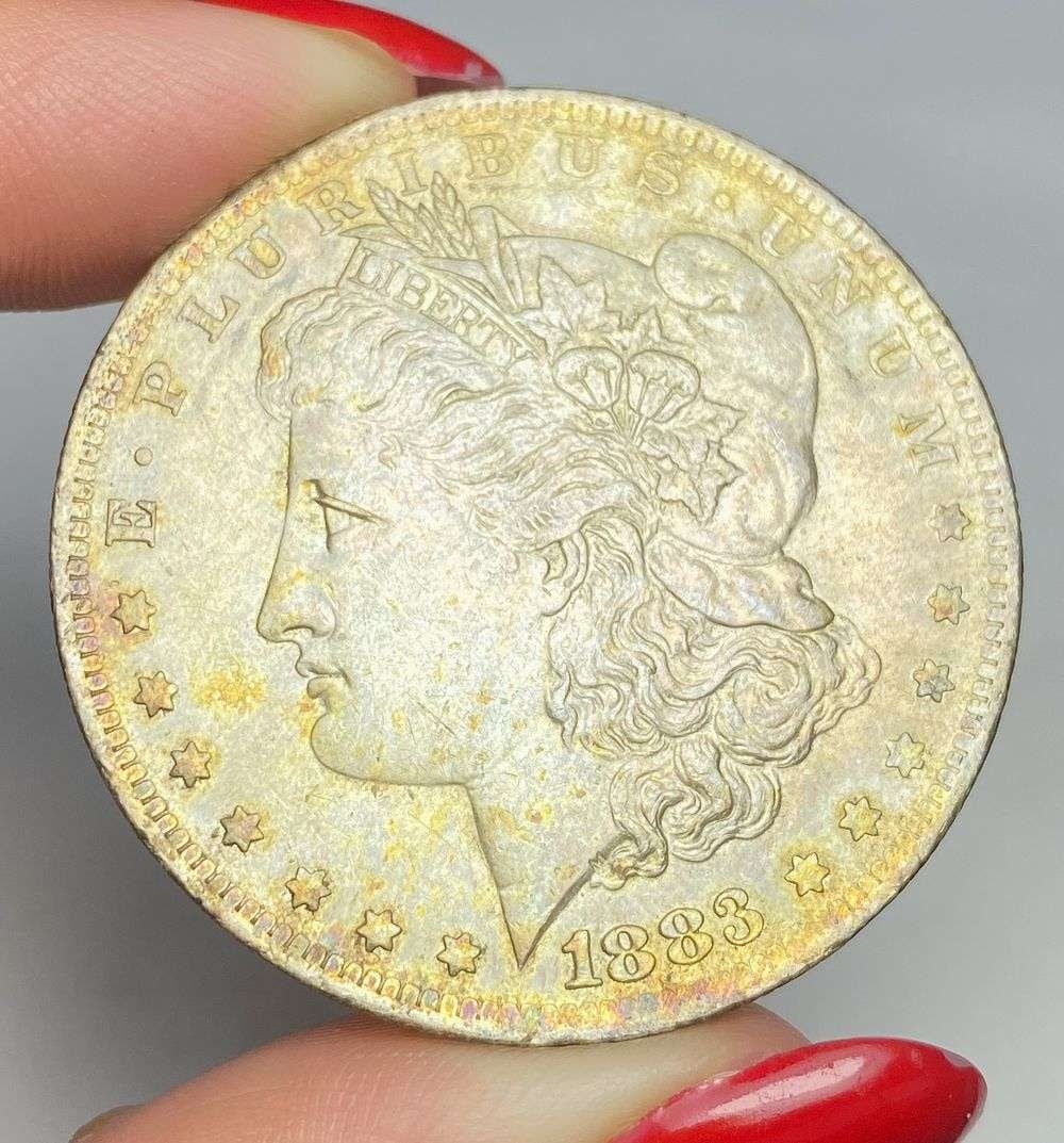 1883-O Morgan Silver Dollar MS65: This consignment, we hope to offer over time across our various Whatnot channels, with the best material featured in our Wednesday auctions. We hope to be done with this stuff by the beginning of 2027
