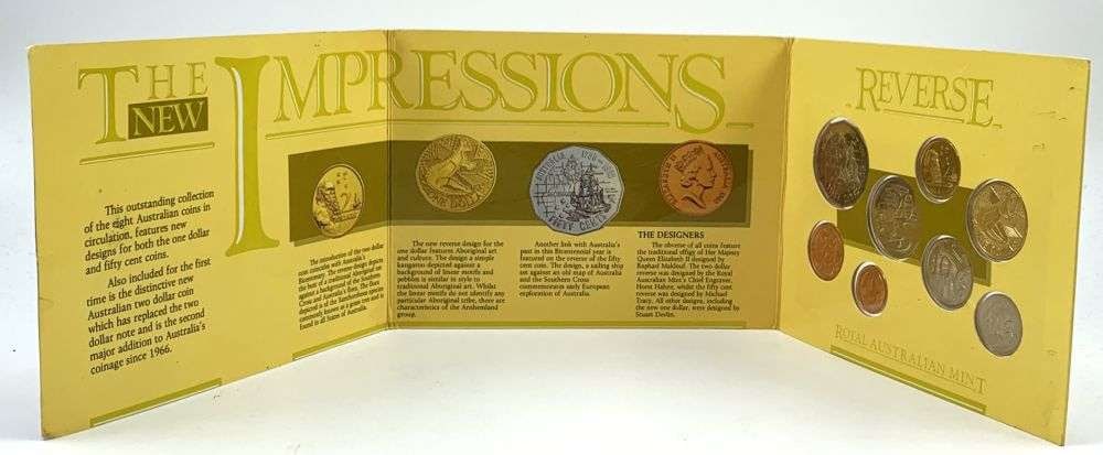 1988 Australian Bicentennial Mint Set (8-coins) (1 of 8)