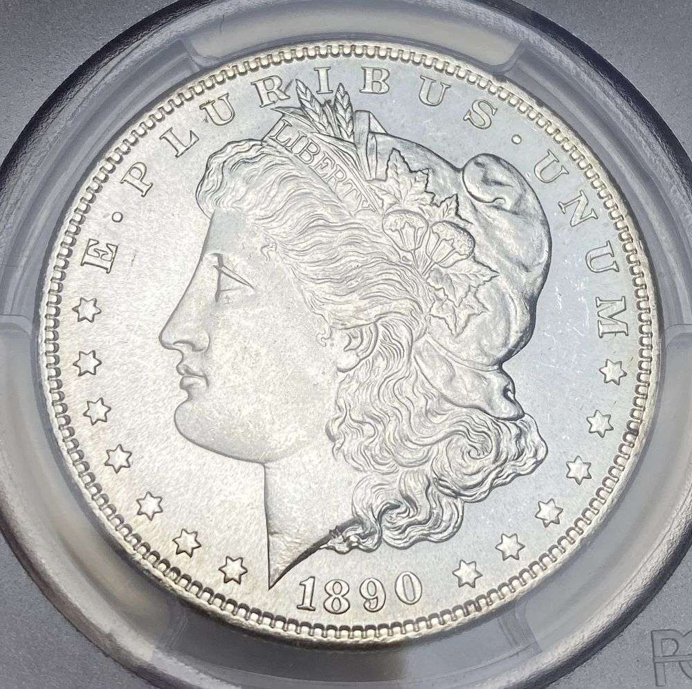 1890-S Morgan Silver Dollar PCGS MS65 (1 of 4)