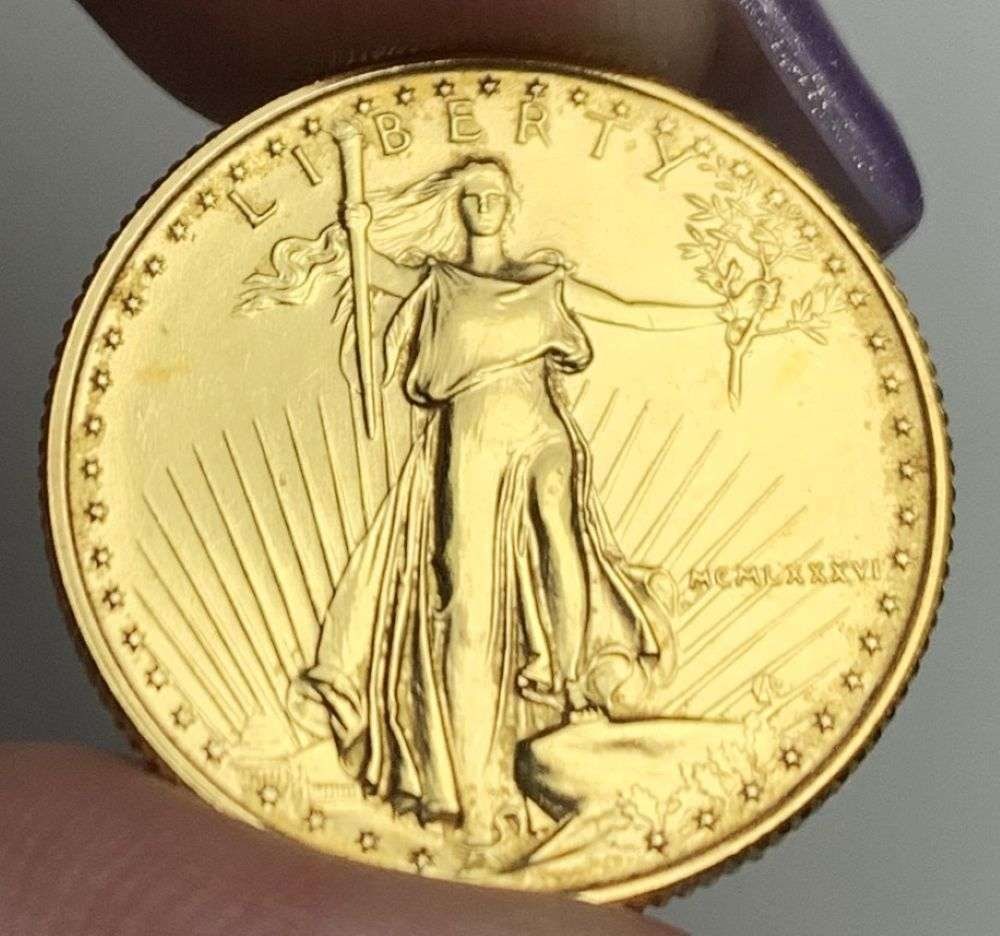 Last Minute Gold! Rare Roman Numeral First Year 1986 American $10 Gold Eagle 1/4 ozt (1 of 3)