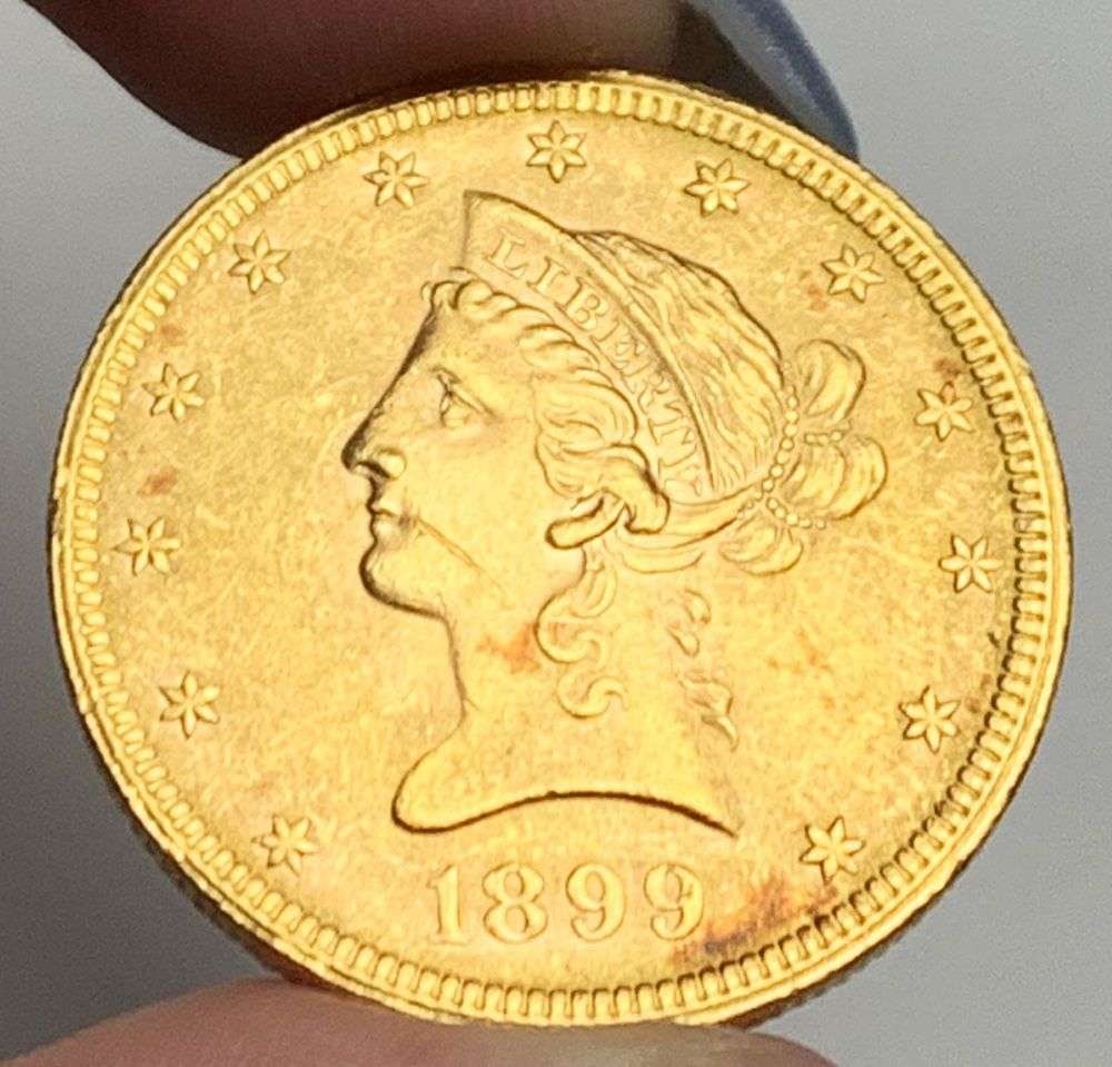 Last Minute! 1899 Gold $10 Liberty Head MS63 (1 of 2)