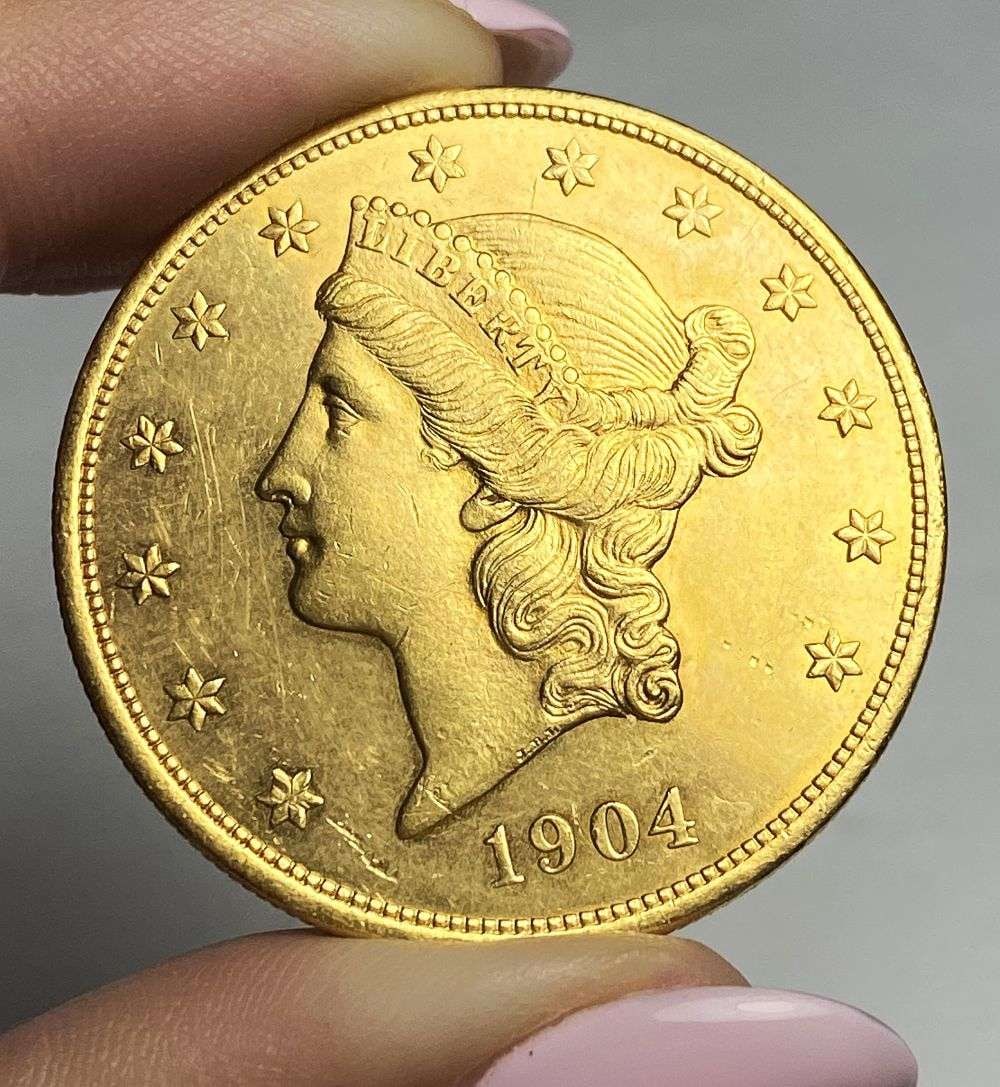 Last Minute! 1904 Gold $20 Liberty Head MS64 PL: Winner shall receive the exact coin shown here. (MR/UBBB)