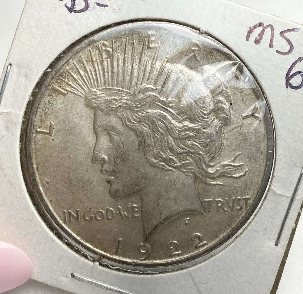 1922-D Peace Silver Dollar MS63 (1 of 2)