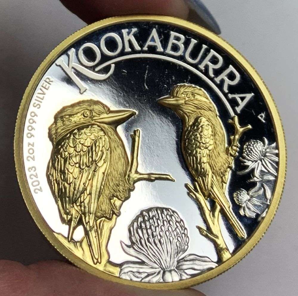 Last Minute! Rare 2023 Australia $2 Kookaburra Proof 2 ozt .9999 Silver (1 of 4)