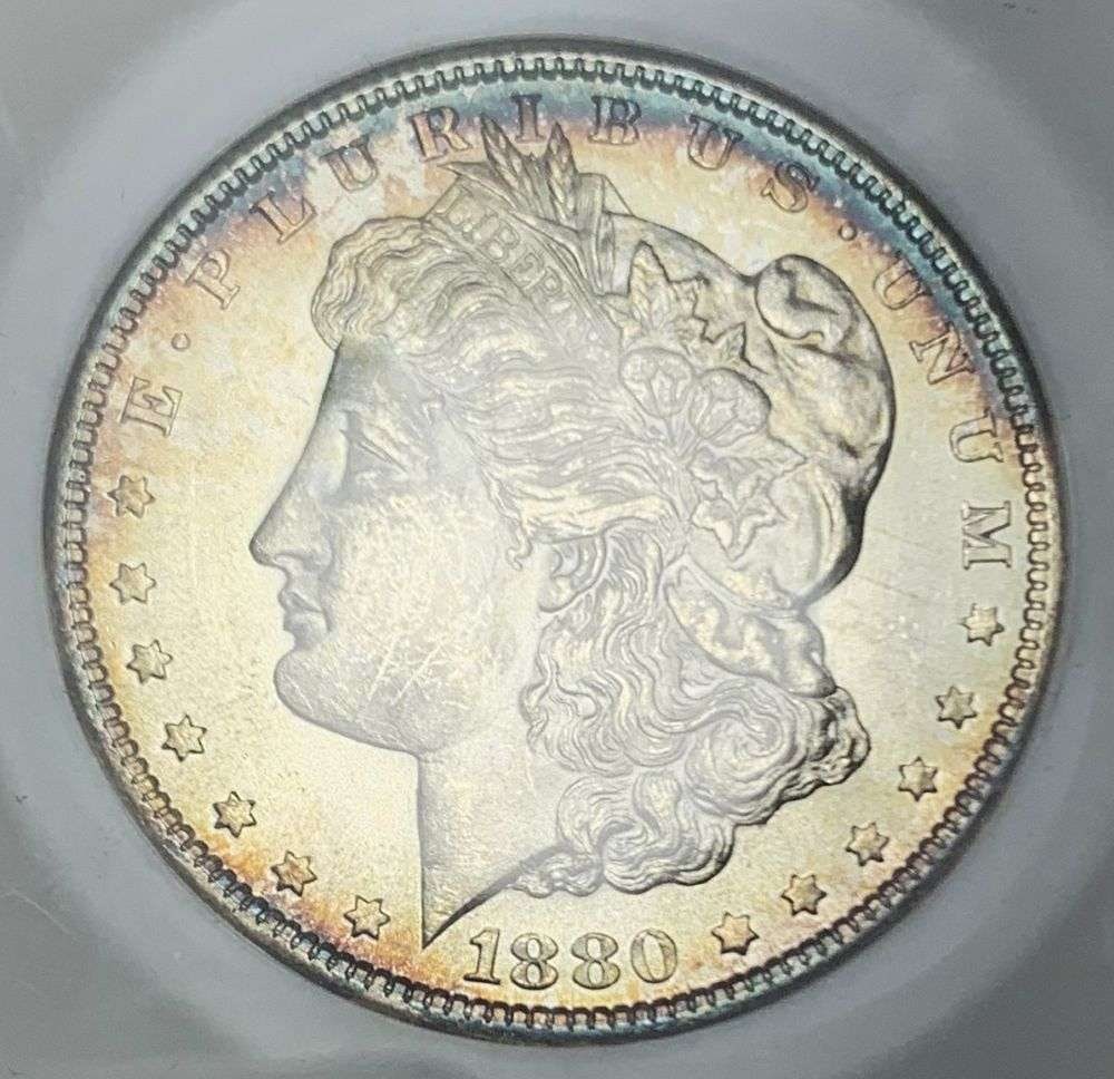 Last Minute! Toned 1880-S Morgan Silver Dollar NGC MS63: This consignment, we hope to offer over time across our various Whatnot channels, with the best material featured in our Wednesday auctions. We hope to be done with this stuff by the beginning of 2027