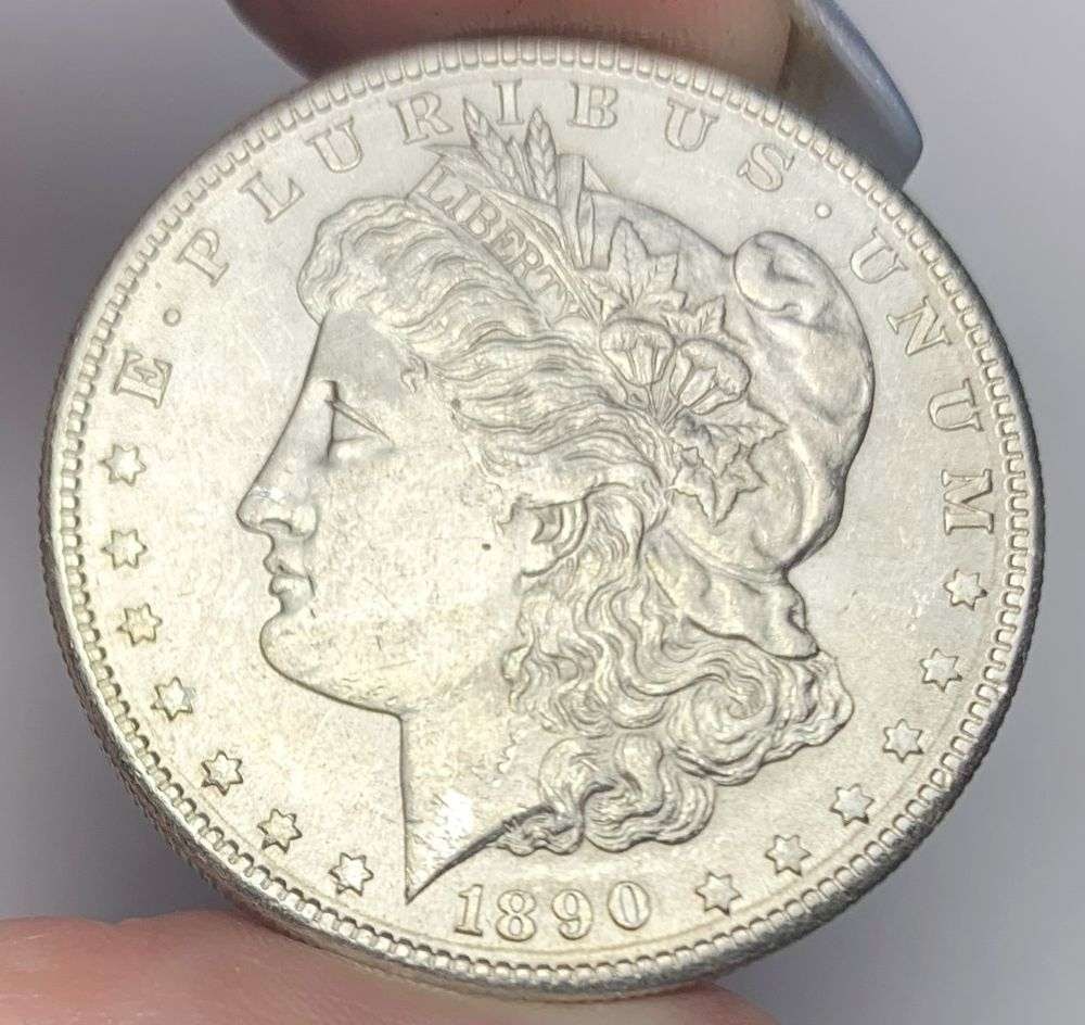 1890-S Morgan Silver Dollar MS63: This consignment, we hope to offer over time across our various Whatnot channels, with the best material featured in our Wednesday auctions. We hope to be done with this stuff by the beginning of 2027
