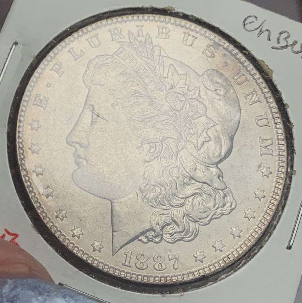 1887 Morgan Silver Dollar MS64: This consignment, we hope to offer over time across our various Whatnot channels, with the best material featured in our Wednesday auctions. We hope to be done with this stuff by the beginning of 2027
