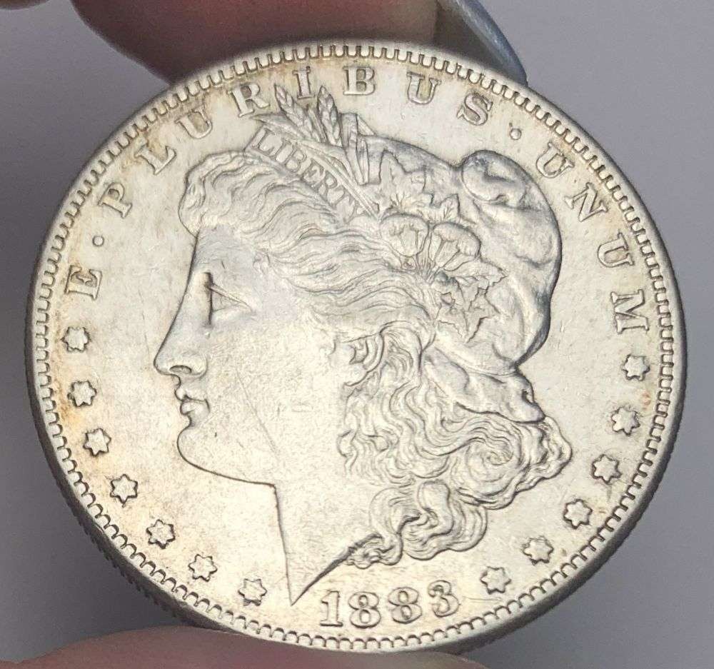1883-S Morgan Silver Dollar AU55: This consignment, we hope to offer over time across our various Whatnot channels, with the best material featured in our Wednesday auctions. We hope to be done with this stuff by the beginning of 2027