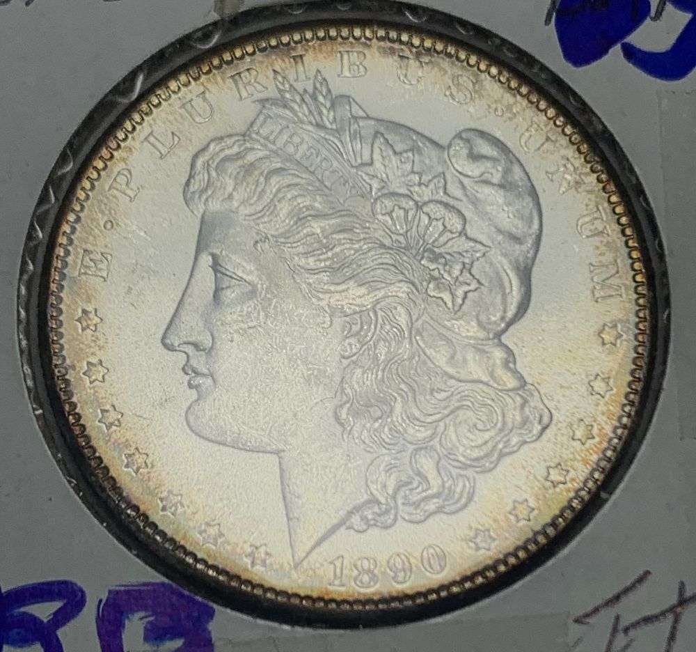 1890-S Morgan Silver Dollar MS63: This consignment, we hope to offer over time across our various Whatnot channels, with the best material featured in our Wednesday auctions. We hope to be done with this stuff by the beginning of 2027
