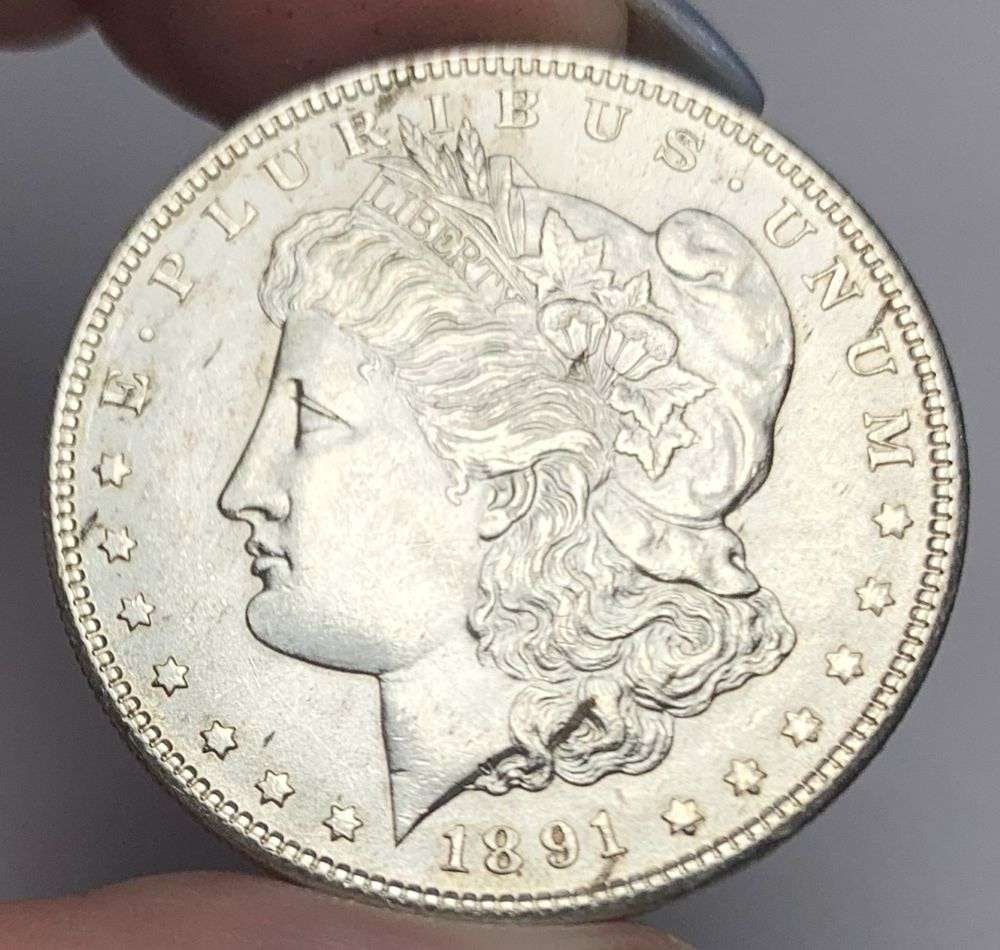 1891-S Morgan Silver Dollar MS64: This consignment, we hope to offer over time across our various Whatnot channels, with the best material featured in our Wednesday auctions. We hope to be done with this stuff by the beginning of 2027
