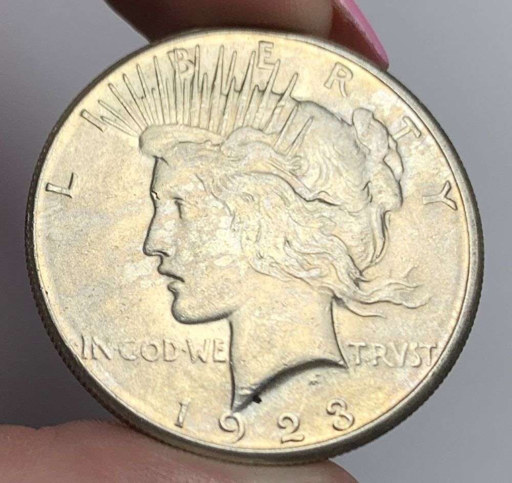 1923-S Peace Silver Dollar: This consignment, we hope to offer over time across our various Whatnot channels, with the best material featured in our Wednesday auctions. We hope to be done with this stuff by the beginning of 2027