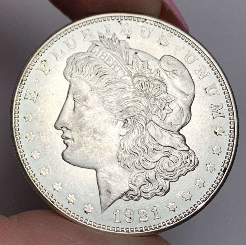 1921-D Morgan Silver Dollar MS64: This consignment, we hope to offer over time across our various Whatnot channels, with the best material featured in our Wednesday auctions. We hope to be done with this stuff by the beginning of 2027