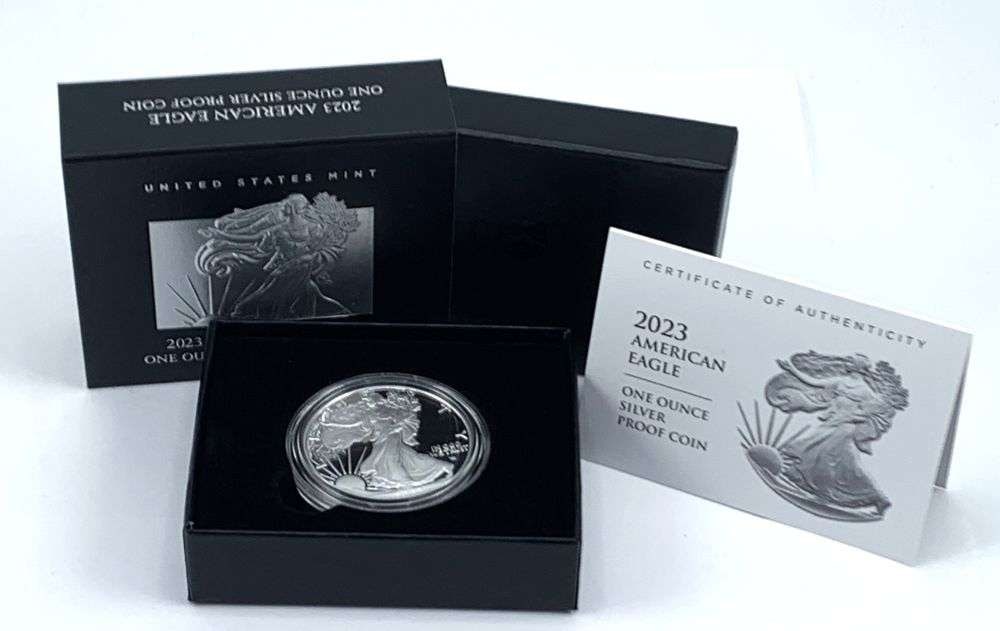 2023-W American Silver Eagle Proof OGP (1 of 4)