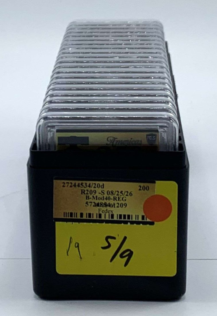 (20) 2026-D Enduring Liberty 250th Anniversary Half Dollar PCGS MS64 Sequential Serial Number: Winner shall receive the exact (20) coins shown here. (MR/B)
