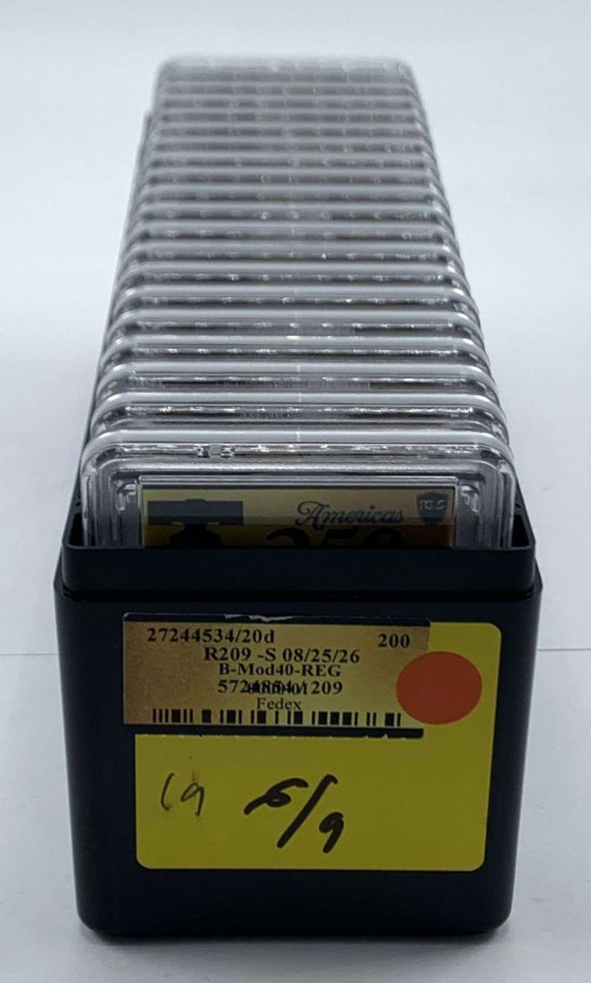 (20) 2026-D Enduring Liberty 250th Anniversary Half Dollar PCGS MS64 Sequential Serial Number: Winner shall receive the exact (20) coins shown here. (MR/B)