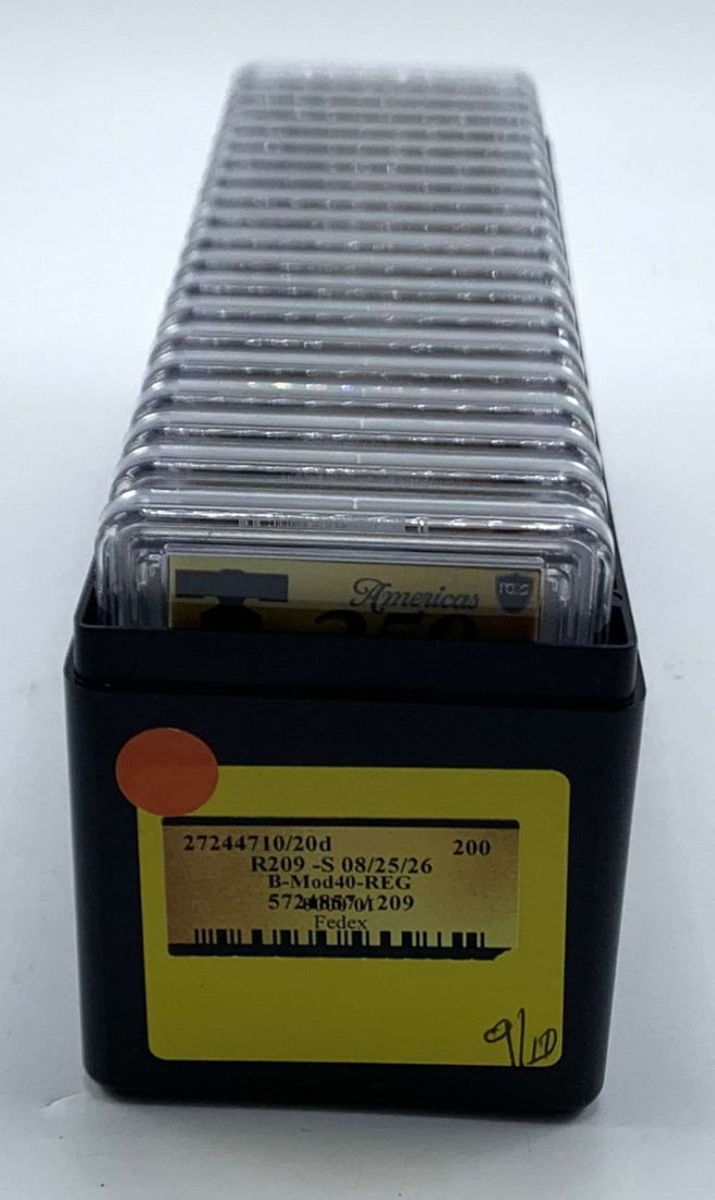 (20) 2026-D Enduring Liberty 250th Anniversary Half Dollar PCGS MS65 Sequential Serial Number: Winner shall receive the exact (20) coins shown here. (MR/B)