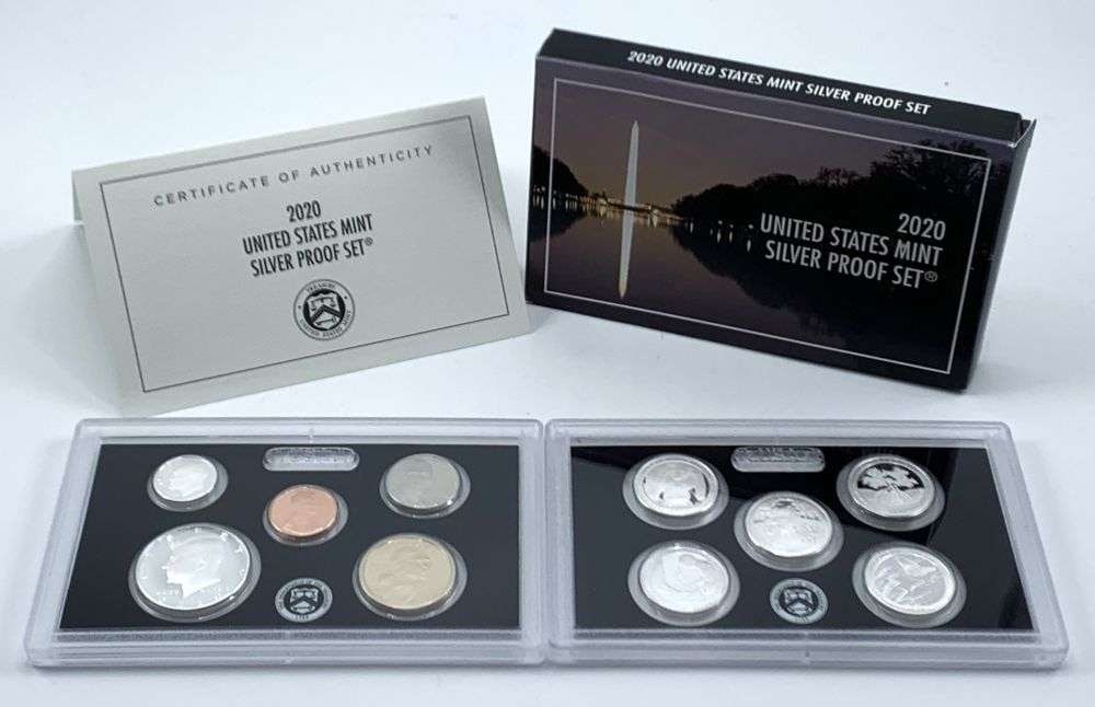 Rare Year United States Mint 2020-S Silver Proof Set OGP (10-coins): Winner shall receive the exact set (10-coins) shown here. (MR/ER)