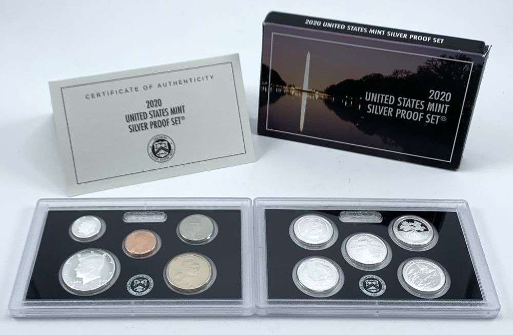 Rare Year United States Mint 2020-S Silver Proof Set OGP (10-coins): Winner shall receive the exact set (10-coins) shown here. (MR/ER)