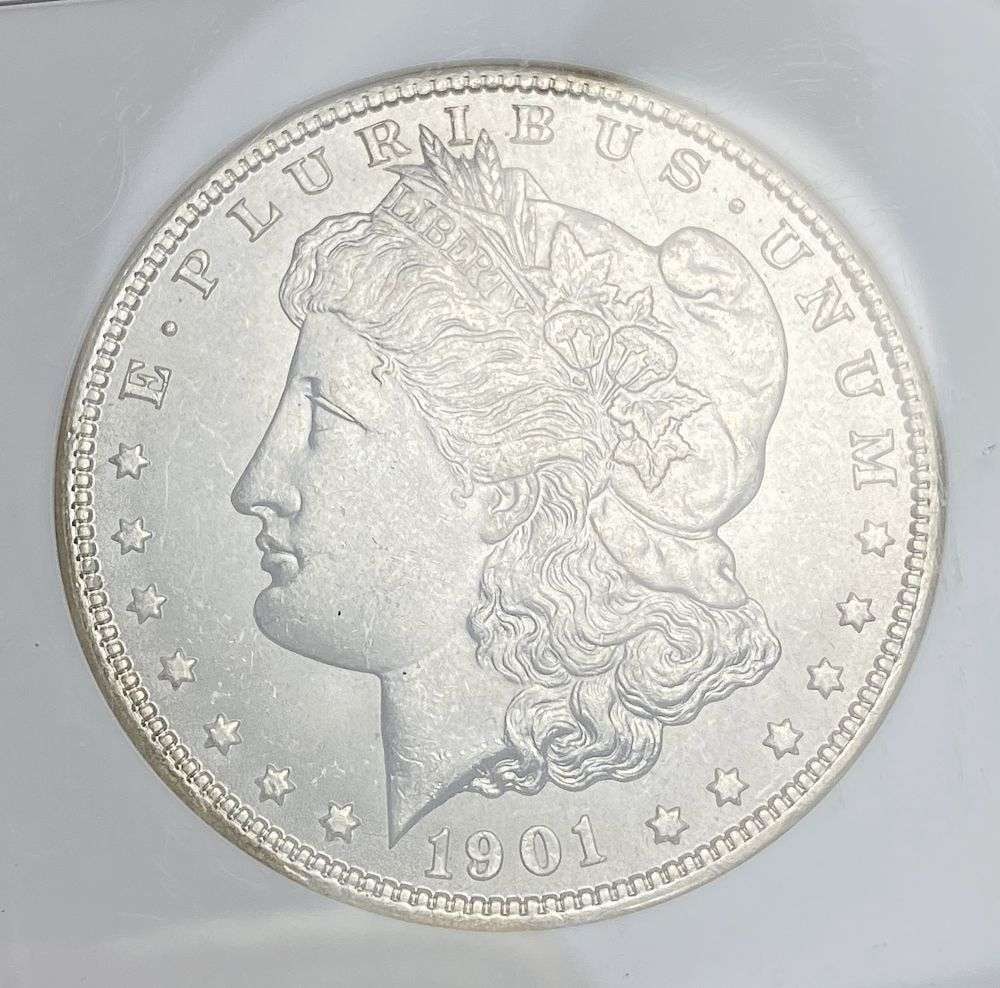 1901-O Morgan Silver Dollar NGC MS64: This consignment, we hope to offer over time across our various Whatnot channels, with the best material featured in our Wednesday auctions. We hope to be done with this stuff by the beginning of 2027