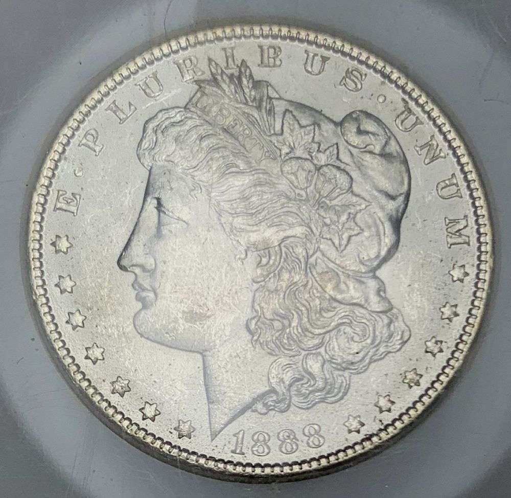 1888-O Morgan Silver Dollar MS64: This consignment, we hope to offer over time across our various Whatnot channels, with the best material featured in our Wednesday auctions. We hope to be done with this stuff by the beginning of 2027