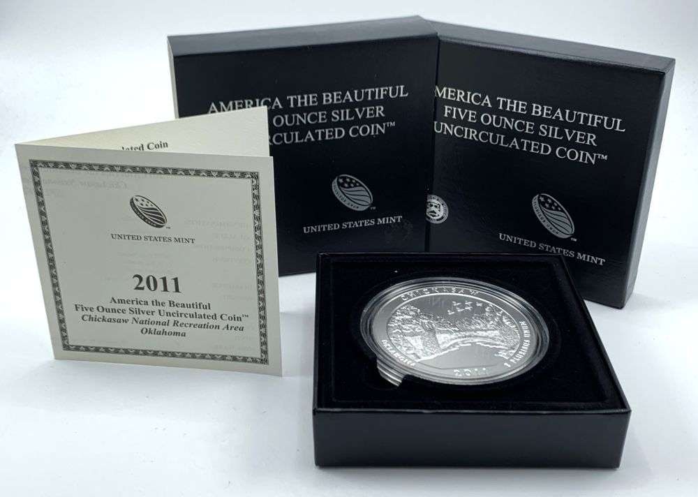 2011-P ATB Oklahoma "Chickasaw" 5 ozt .999 Silver OGP: This consignment, we hope to offer over time across our various Whatnot channels, with the best material featured in our Wednesday auctions. We hope to be done with this stuff by the beginning of 2027