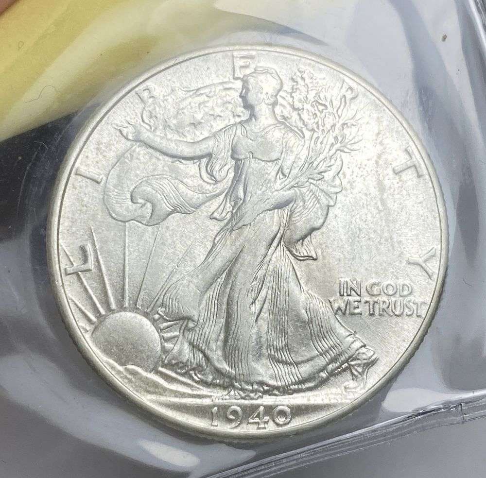 1940 Walking Liberty Silver Half Dollar MS64 (1 of 3)