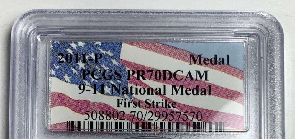 9-11 Special Top 2011-P Silver 9-11 National Medal PCGS PR70 DCAM First Strike: This consignment, we hope to offer over time across our various Whatnot channels, with the best material featured in our Wednesday auctions. We hope to be done with this stuff by the beginning of 2027