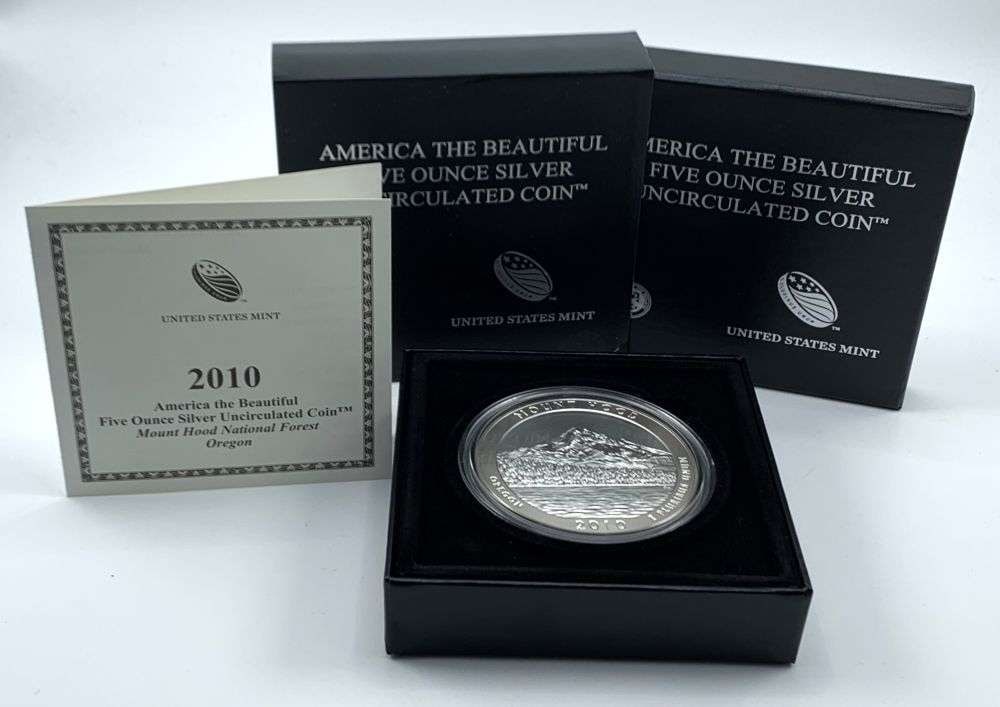2010-P ATB Oregon "Mount Hood" 5 ozt .999 Silver OGP: This consignment, we hope to offer over time across our various Whatnot channels, with the best material featured in our Wednesday auctions. We hope to be done with this stuff by the beginning of 2027