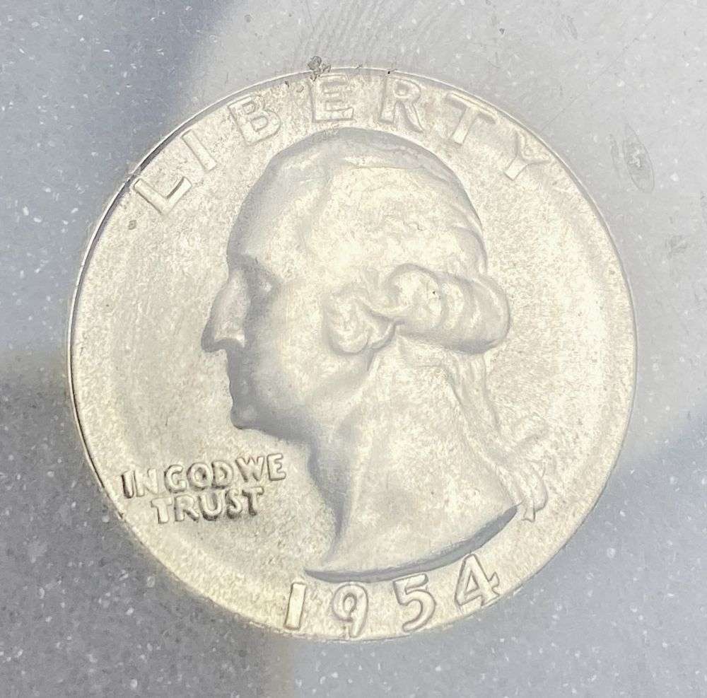 1954-S Washington Silver Quarter MS67 (1 of 4)