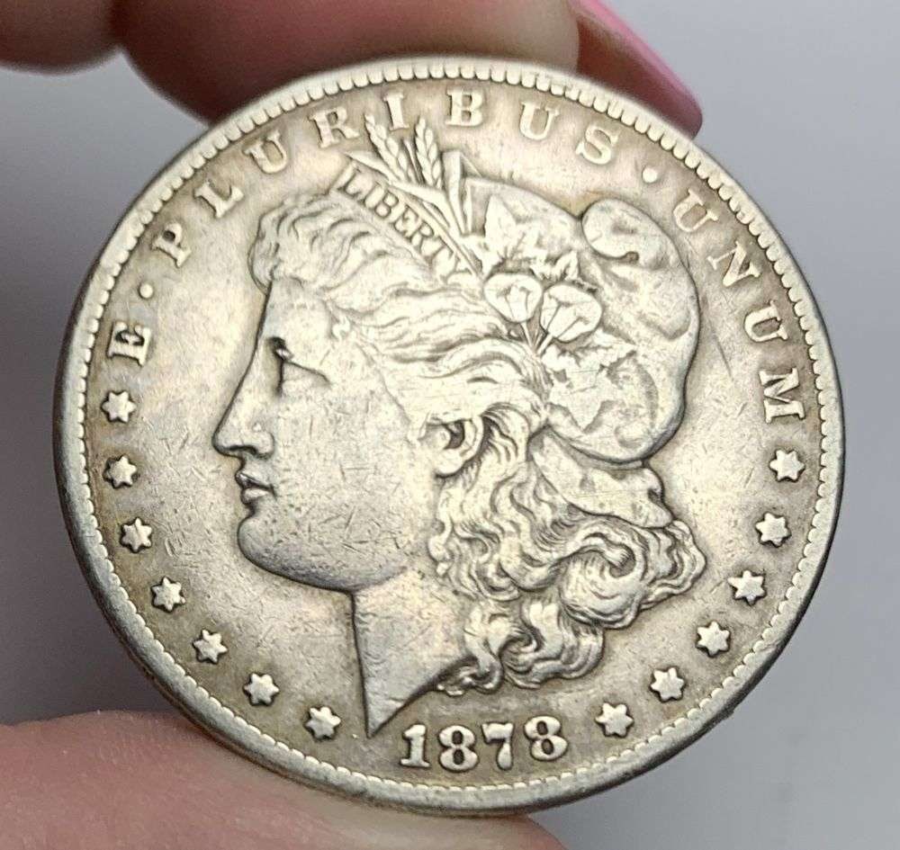 1878-CC Morgan Silver Dollar VF: This consignment, we hope to offer over time across our various Whatnot channels, with the best material featured in our Wednesday auctions. We hope to be done with this stuff by the beginning of 2027