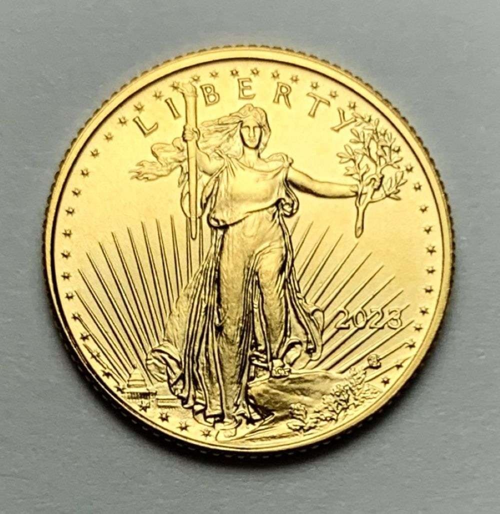2023 American $5 Gold Eagle 1/10 ozt: This consignment, we hope to offer over time across our various Whatnot channels, with the best material featured in our Wednesday auctions. We hope to be done with this stuff by the beginning of 2027