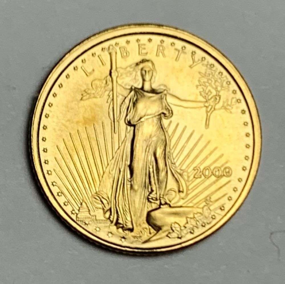 2000 American $5 Gold Eagle 1/10 ozt: This consignment, we hope to offer over time across our various Whatnot channels, with the best material featured in our Wednesday auctions. We hope to be done with this stuff by the beginning of 2027
