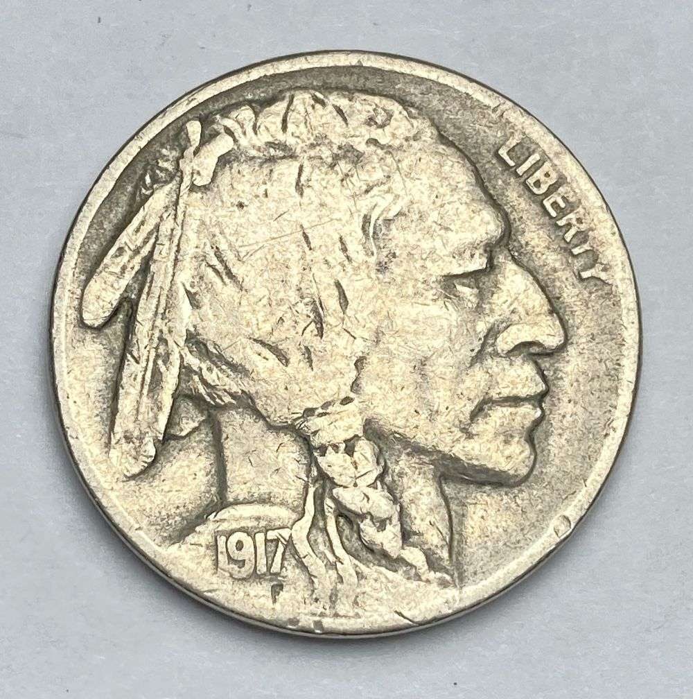 1917-S Buffalo Nickel XF: This consignment, we hope to offer over time across our various Whatnot channels, with the best material featured in our Wednesday auctions. We hope to be done with this stuff by the beginning of 2027