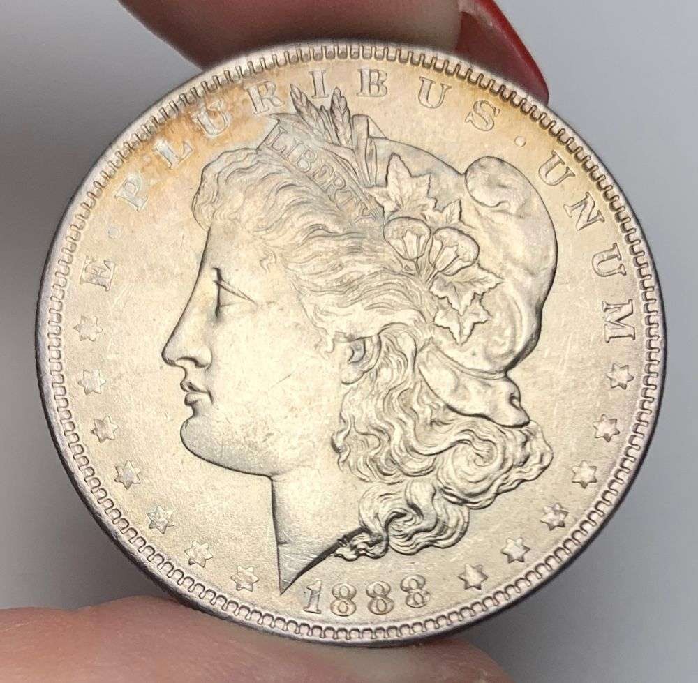 1888 Morgan Silver Dollar MS64+: A very special consignment. Once in a great while, some really, really nice silver dollars will hit the market. These coins come from a old, old-timer! By order of the consignor, none of these coins a