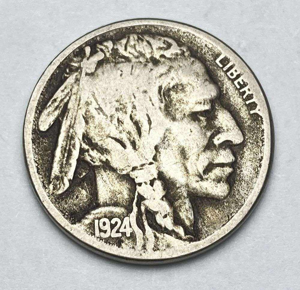 1924-S Buffalo Nickel Fine+: This consignment, we hope to offer over time across our various Whatnot channels, with the best material featured in our Wednesday auctions. We hope to be done with this stuff by the beginning of 2027