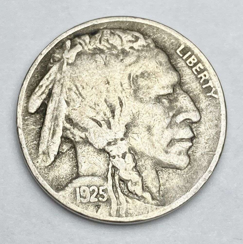 1925-S Buffalo Nickel XF: This consignment, we hope to offer over time across our various Whatnot channels, with the best material featured in our Wednesday auctions. We hope to be done with this stuff by the beginning of 2027