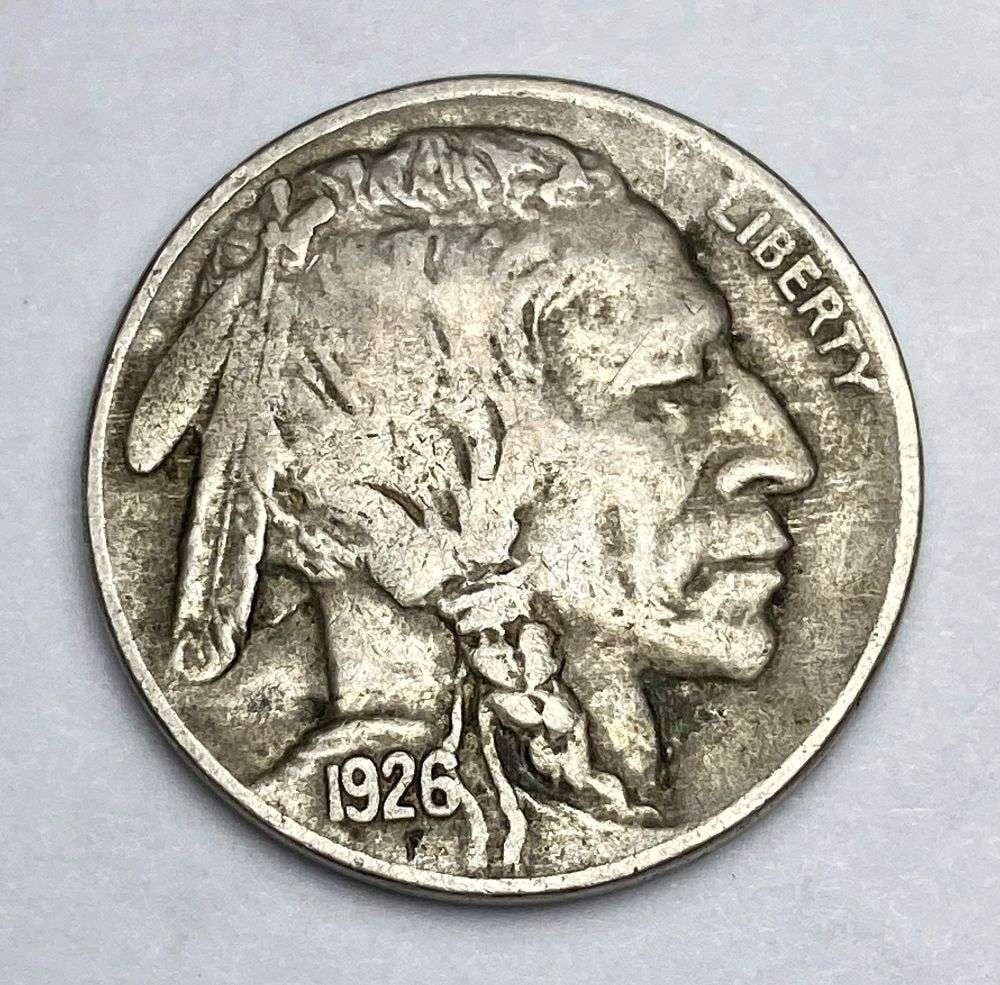 1926-D Buffalo Nickel XF: This consignment, we hope to offer over time across our various Whatnot channels, with the best material featured in our Wednesday auctions. We hope to be done with this stuff by the beginning of 2027