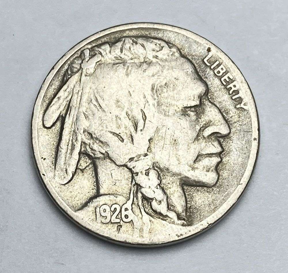 1926-S Buffalo Nickel XF: This consignment, we hope to offer over time across our various Whatnot channels, with the best material featured in our Wednesday auctions. We hope to be done with this stuff by the beginning of 2027