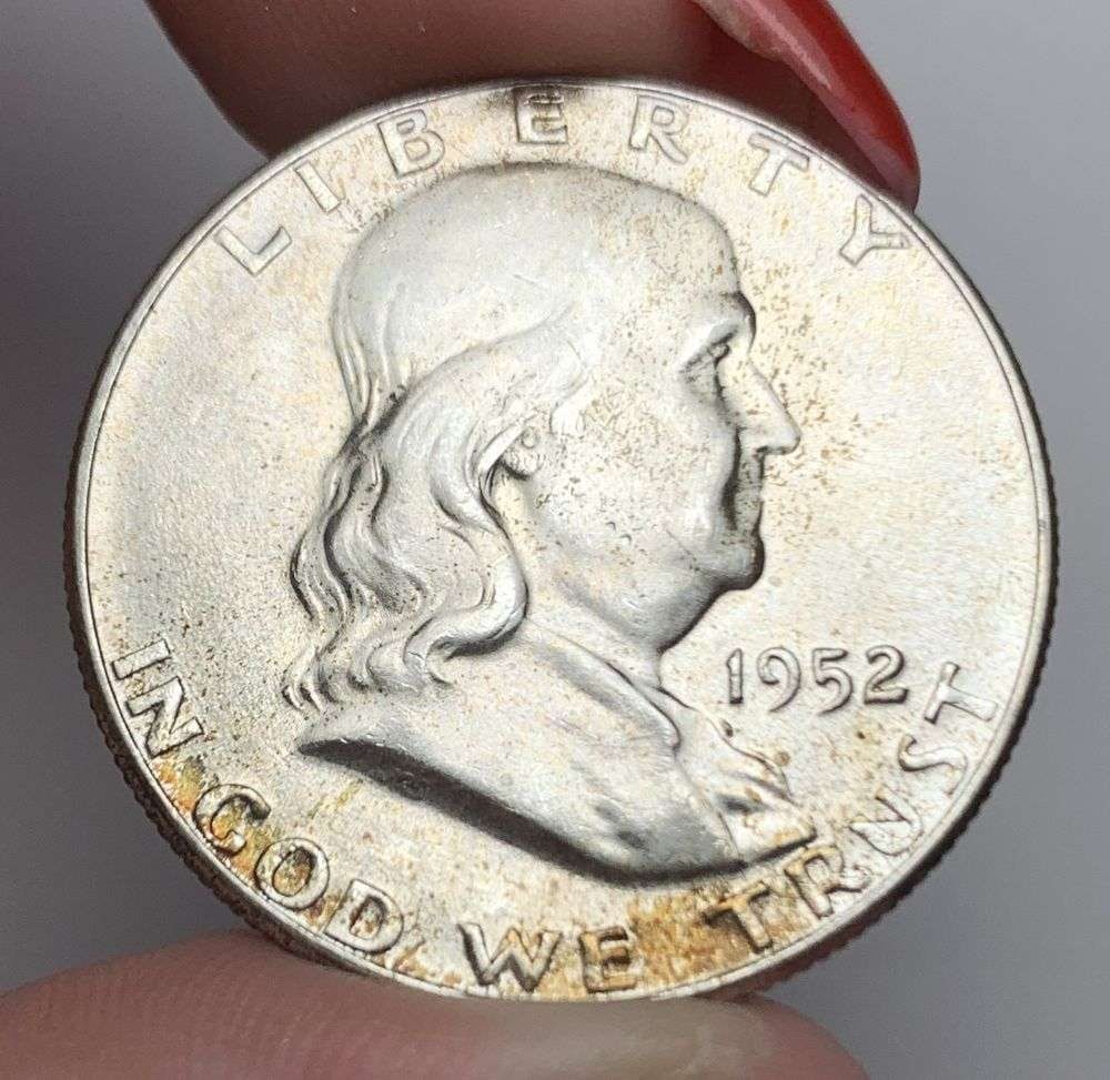 1952 Franklin Silver Half Dollar MS65 FBL: This consignment, we hope to offer over time across our various Whatnot channels, with the best material featured in our Wednesday auctions. We hope to be done with this stuff by the beginning of 2027