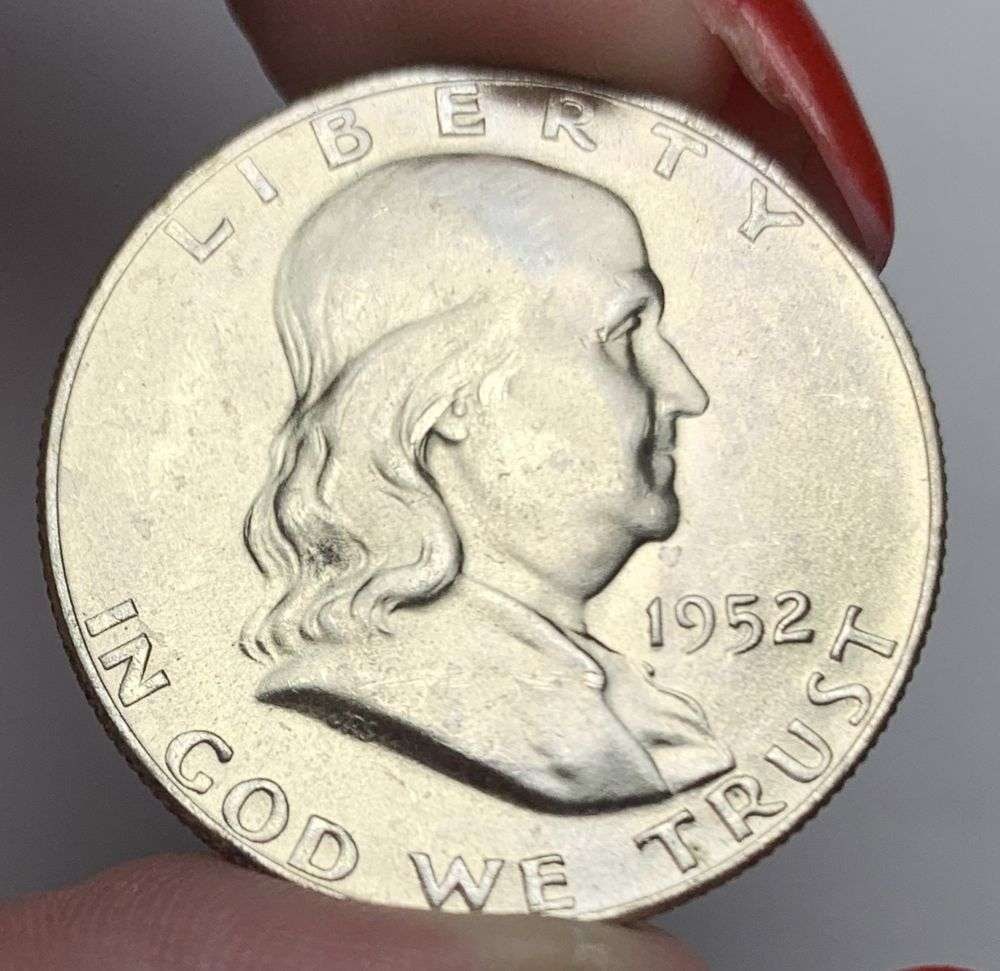 1952-D Franklin Silver Half Dollar MS66 FBL: This consignment, we hope to offer over time across our various Whatnot channels, with the best material featured in our Wednesday auctions. We hope to be done with this stuff by the beginning of 2027