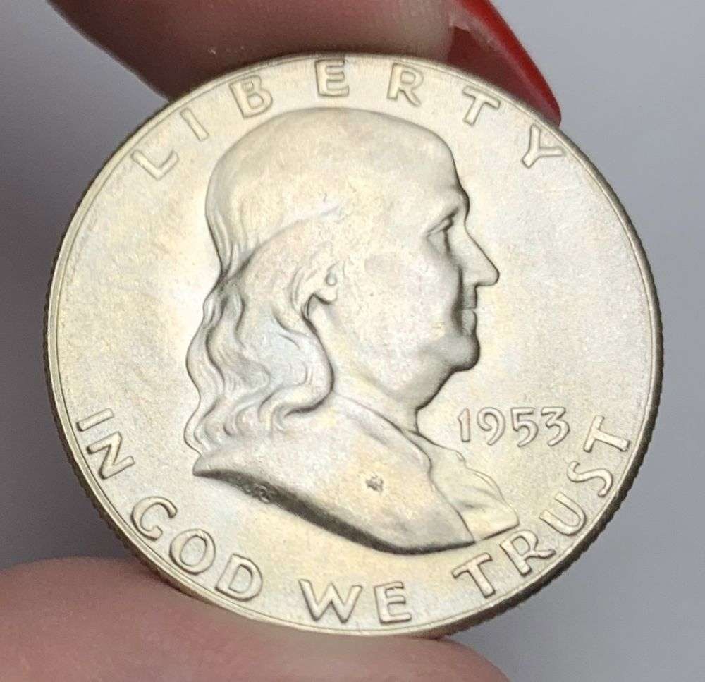 1953-S Franklin Silver Half Dollar MS67: This consignment, we hope to offer over time across our various Whatnot channels, with the best material featured in our Wednesday auctions. We hope to be done with this stuff by the beginning of 2027